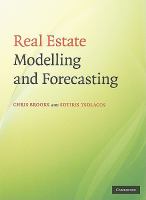 Real estate modelling and forecasting /