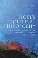 Hegel's political philosophy : a systematic reading of the Philosophy of right /