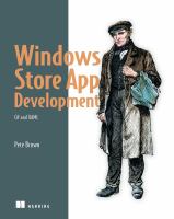 Windows store app development : C♯ and XAML /