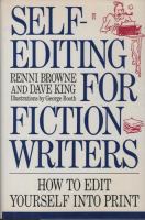 Self-editing for fiction writers /