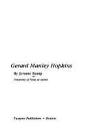 Gerard Manley Hopkins /