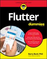 Flutter for dummies /