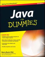 Java for dummies /