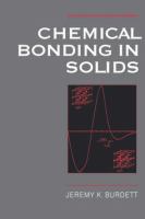 Chemical bonding in solids /