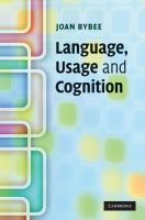 Language, usage and cognition /