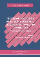 Principios impositivos de justicia y eficiencia : fundamentos, conflicto y proyección, un enfoque transdisciplinar /