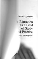 Adult education as a field of study and practice : strategies for development /