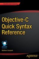 Objective-C quick syntax reference /