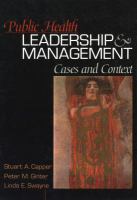 Public health leadership & management : cases and context /