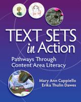 Text sets in action : pathways through content area literacy /