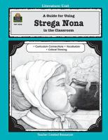 A literature unit for Strega Nona an old tale retold and illustrated by Tomie dePaola /