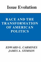 Issue evolution race and the transformation of American politics /