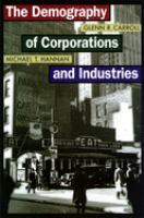 The demography of corporations and industries /