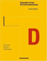 Typographic design : form and communication /