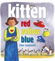 Kitten red, yellow, blue /