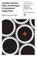 Canadian economic policy and the impact of international capital flows
