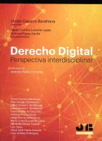 Derecho digital : una perspectiva interdisciplinar /