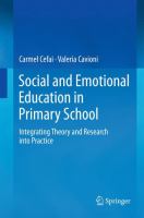 Social and emotional education in primary school : integrating theory and research into practice /