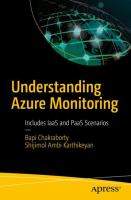 Understanding Azure monitoring : includes IaaS and PaaS scenarios /