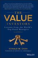 The Value Investors : Lessons from the World's Top Fund Managers /