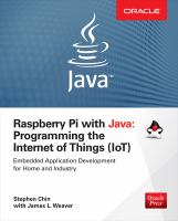 Raspberry Pi with Java : programming the internet of things (IoT) /
