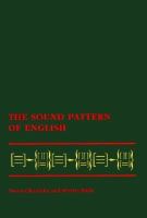 The sound pattern of English /