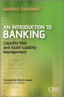 An introduction to banking : liquidity risk and asset-liability management /