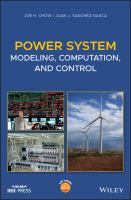 Power system modeling, computation, and control /