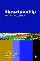 Librarianship : an introduction /
