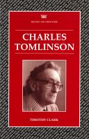 Charles Tomlinson /