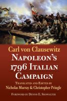 Napoleon's 1796 Italian campaign /