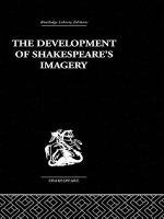 The development of Shakespeare's imagery /