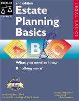 Estate planning basics