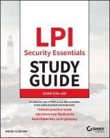 LPI Security Essentials Study Guide : Exam 020-100 /
