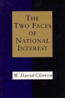 The two faces of national interest /