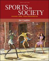 Sports in society : issues and controversies /