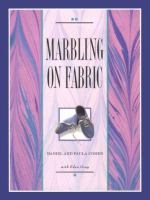 Marbling on fabric /