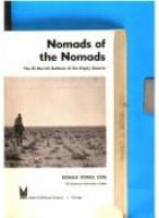 Nomads of the nomads : the Āl Murrah Bedouin of the Empty Quarter /