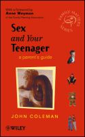 Sex and your teenager a parent's guide /
