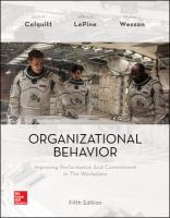 Organizational behavior : improving performance and commitment in the workplace /