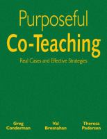 Purposeful co-teaching : real cases and effective strategies /