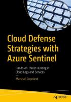 Cloud defense strategies with Azure Sentinel : hands-on threat hunting in cloud logs and services /
