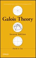Galois theory /