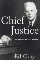 Chief justice : a biography of Earl Warren /