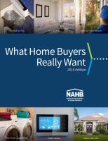 What home buyers really want /