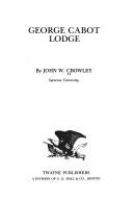 George Cabot Lodge /