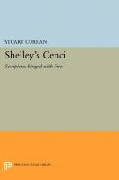 Shelley's Cenci : scorpions ringed with fire /