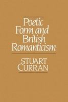 Poetic form and British romanticism /