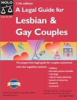A legal guide for lesbian and gay couples