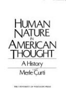 Human nature in American thought : a history /